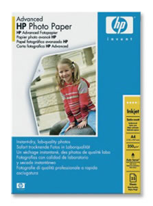 Hewlett Packard [HP] Advanced Photo Paper Satin